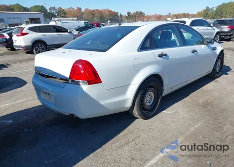 2012 Chevrolet Caprice Police из США, поврежденный, VIN 6G1MK5U25CL654866